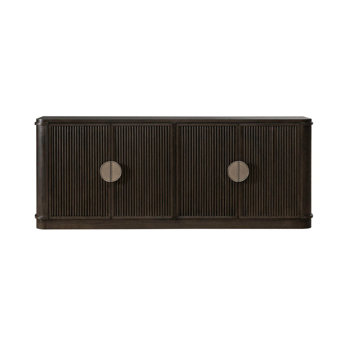 City View 82 Inch TV Console in Coffee Bean
