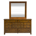 Grandpas Cabin King California Sleigh Bed, Dresser & Mirror, Chest, Night Stand image