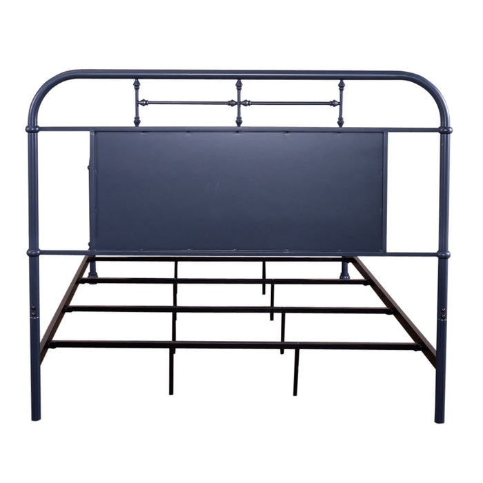 Vintage Series Metal Bed in Navy image