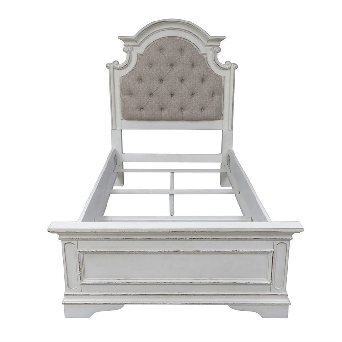 Liberty Magnolia Manor Twin Upholstered Bed in Antique White image