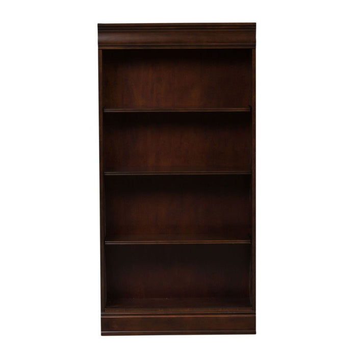Liberty Furniture Brayton Manor Jr Executive 72 Inch Bookcase (RTA) in Cognac image