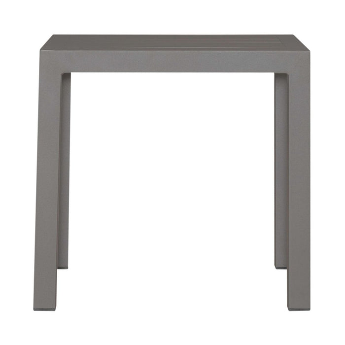 Liberty Furniture Plantation Key Outdoor End Table in Granite