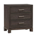 Liberty Furniture Modern Edge Nightstand w/ Charging Station in Caffe image