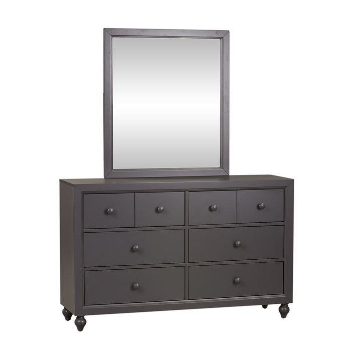 Cottage View Full Panel Bed, Dresser & Mirror