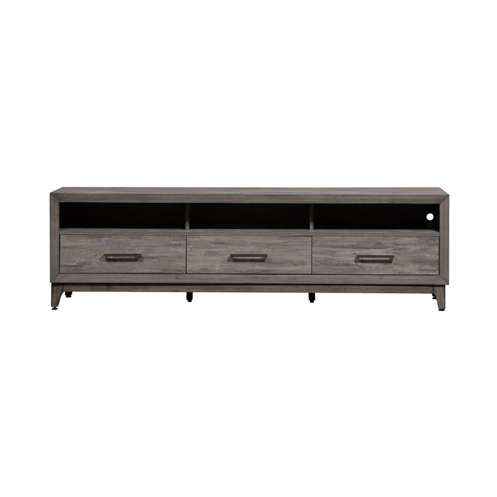 Mercury 62 Inch TV Console in Driftwood Gray image