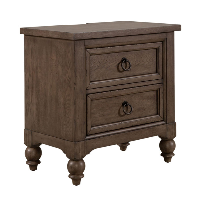 Americana Farmhouse Queen Shelter Bed, Dresser & Mirror, Chest, Night Stand