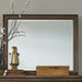 Liberty Furniture Americana Farmhouse Landscape Mirror in Dusty Taupe and Black image
