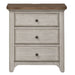 Farmhouse Reimagined Drawer Nightstand in Antique White image