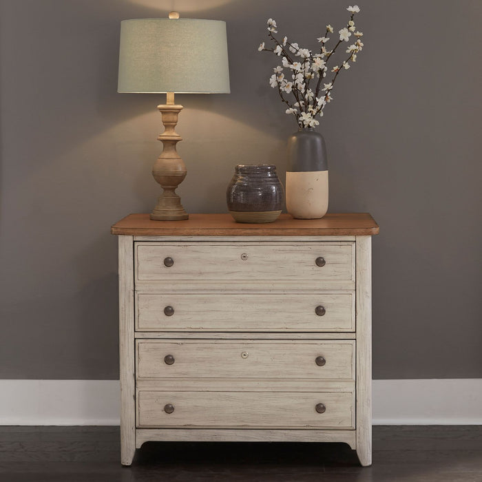Farmhouse Reimagined Lateral File in Antique White image