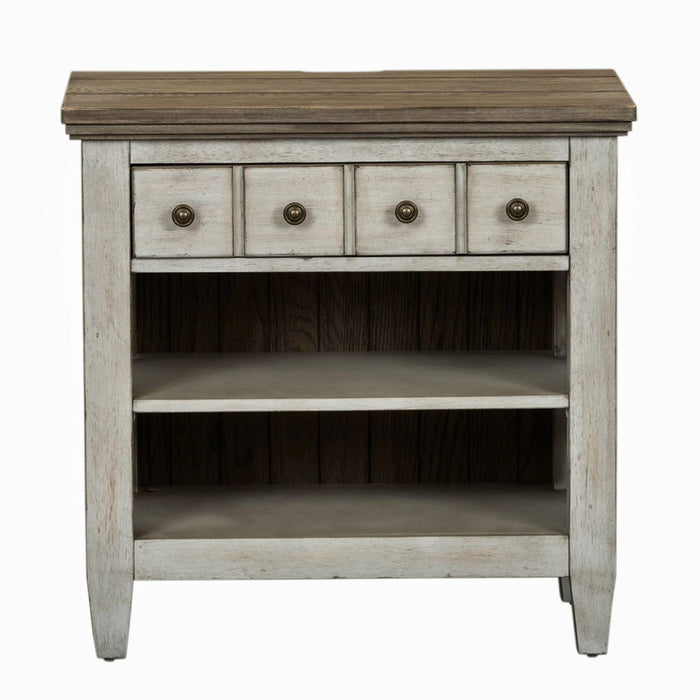 Heartland King Opt California Panel Bed, Dresser & Mirror, Chest, Night Stand image