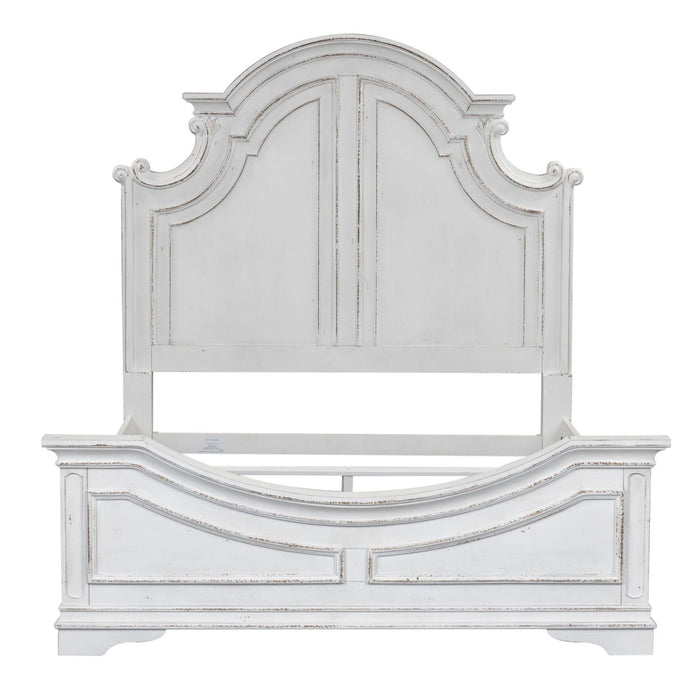 Magnolia Manor Panel Bed, Dresser & Mirror, Night Stand image