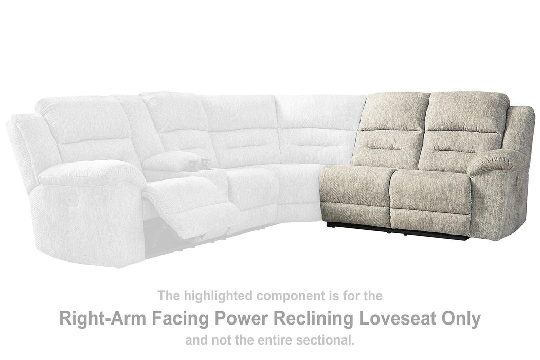 Family Den Power Reclining Sectional