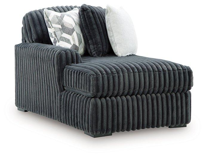 Midnight-Madness Sectional Sofa with Chaise