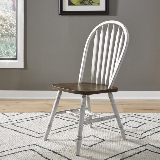 Carolina Crossing Windsor Side Chair- White image