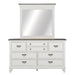 Allyson Park Panel Bed, Dresser & Mirror, Night Stand image