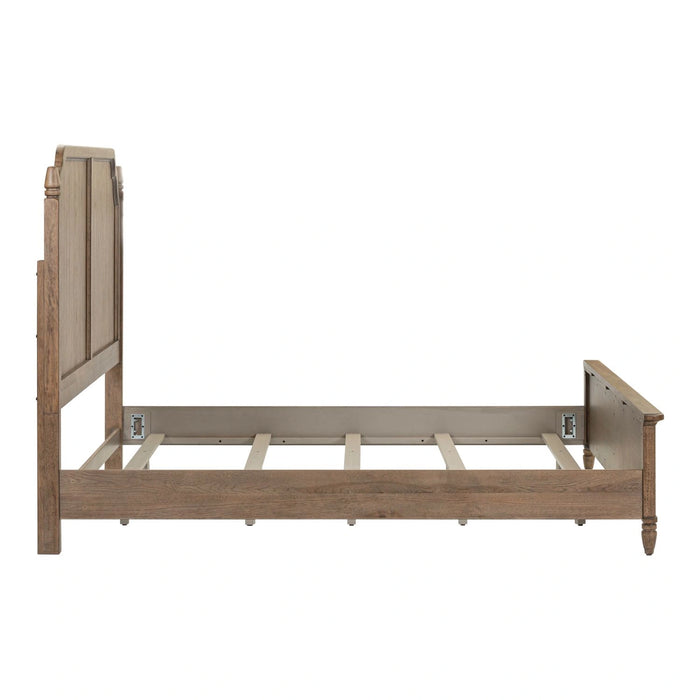 Hickory Grove King California Panel Bed image