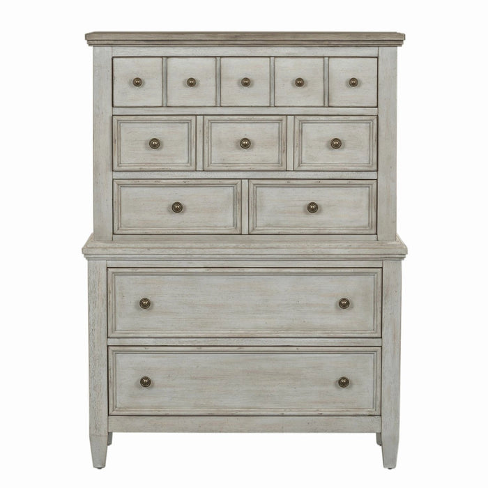Heartland King California Panel Bed, Dresser & Mirror, Chest, Night Stand image