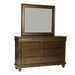 Rustic Traditions King California Sleigh Bed, Dresser & Mirror, Chest, Night Stand image