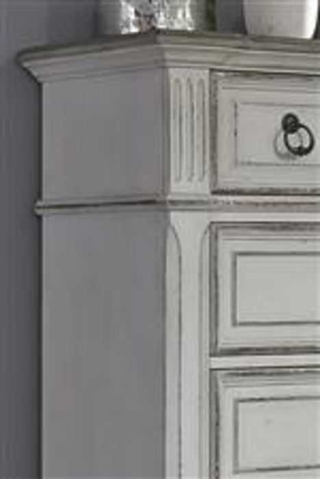 Liberty Furniture Abbey Park Drawer Chest in Antique White