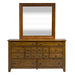 Grandpas Cabin Sleigh Bed, Dresser & Mirror, Night Stand image